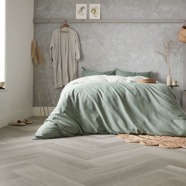Karndean Van Gogh Herringbone Texas Grey Ash